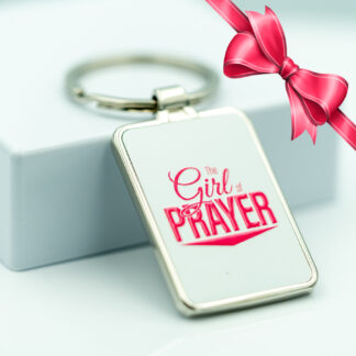The Girl Of Prayer - KeyChain